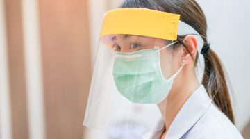 Image of woman in PPE