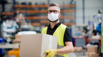 COVID-secure warehouse